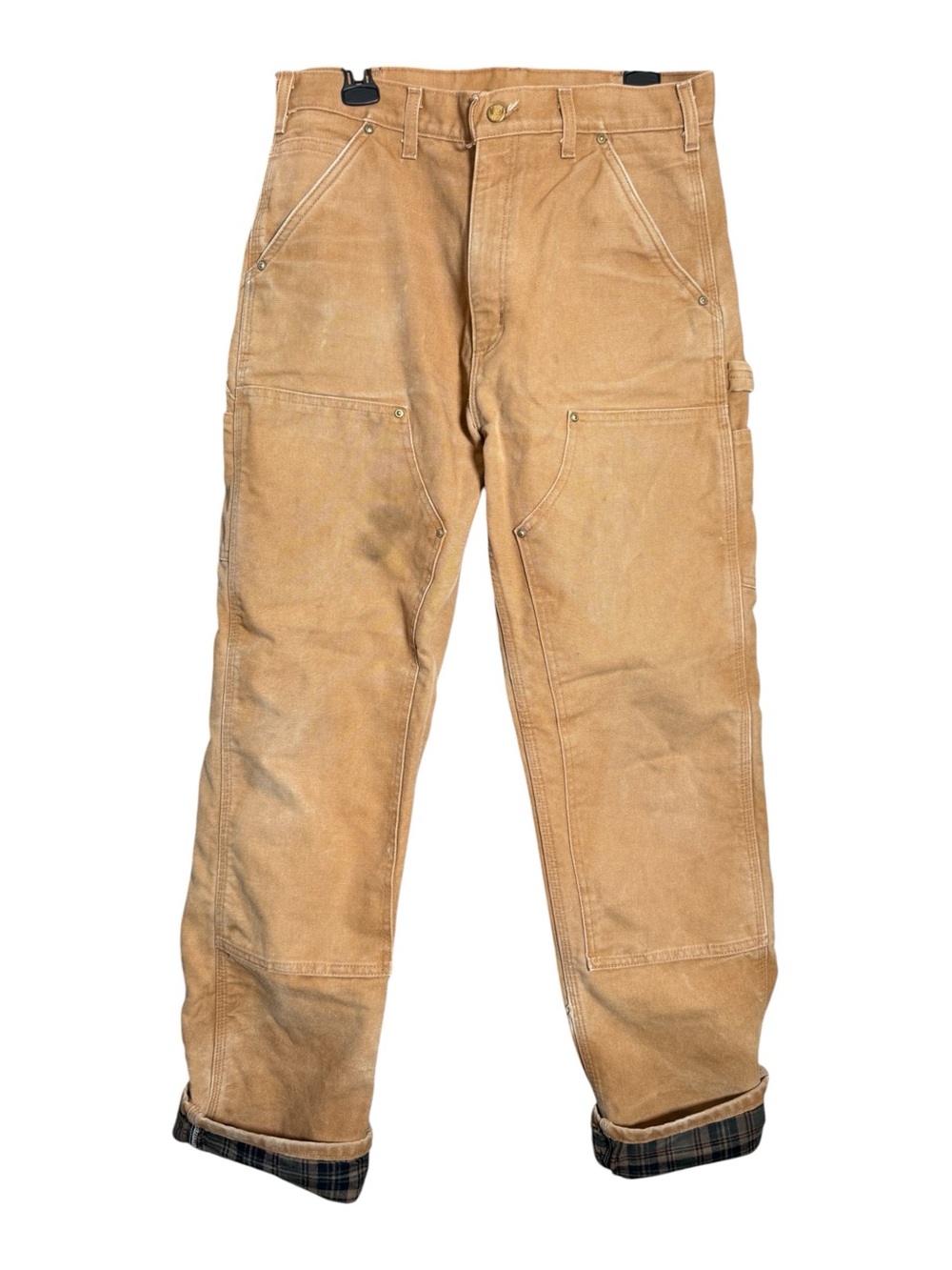 Carhartt Double Knee Fleece Lined Work Pants Gorpcore Workwear 100071 32 x 32